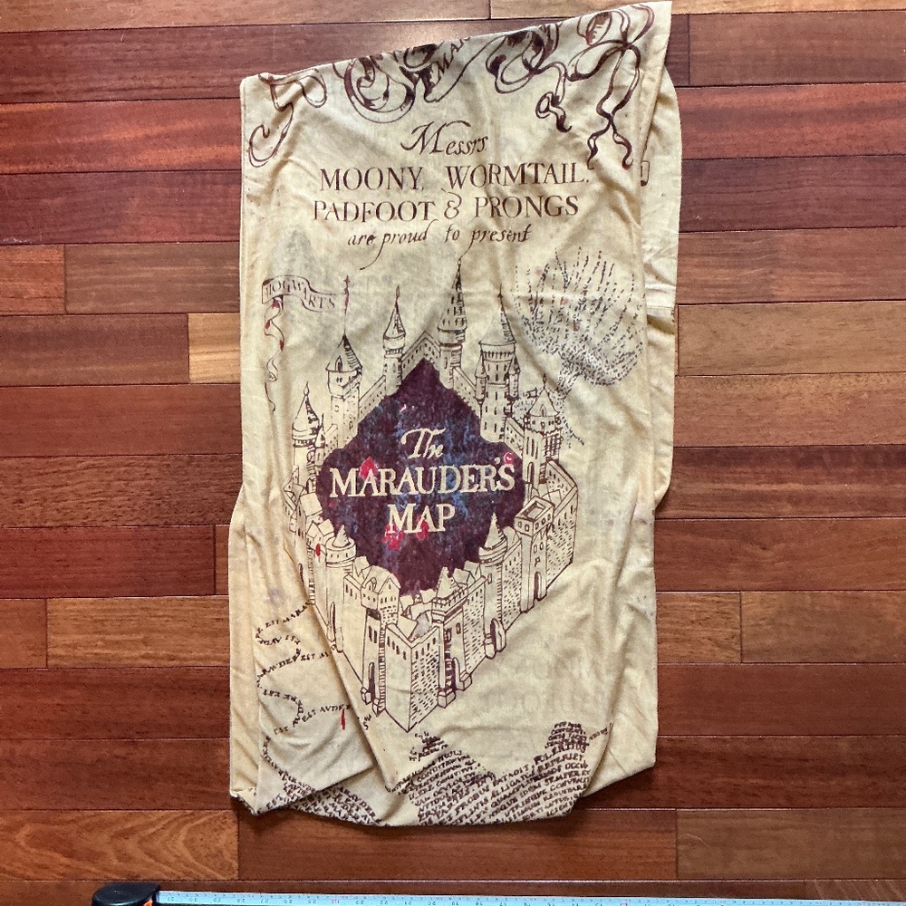 Harry Potter Marauders Map Infinity Scarf